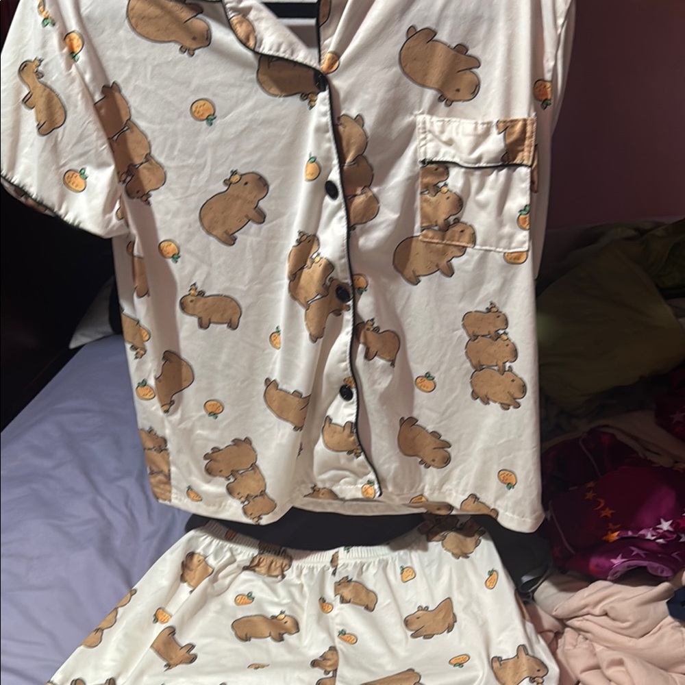 Capybara pj set